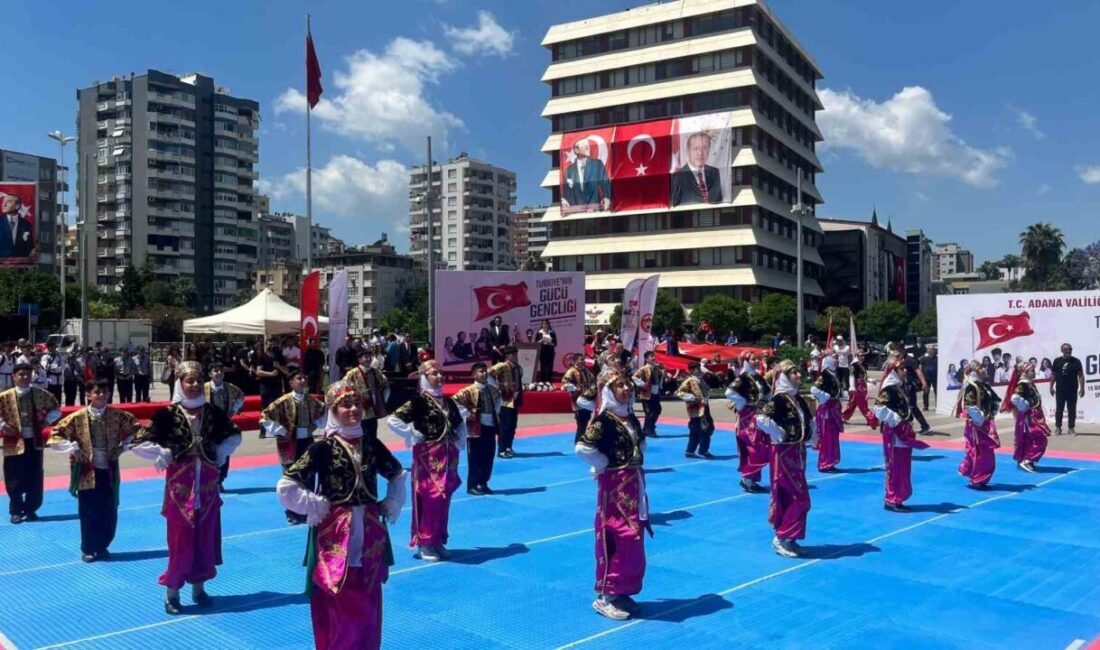 Adana’da 19 Mayıs Atatürk’ü Anma, Gençlik ve Spor Bayramı’nın 107.