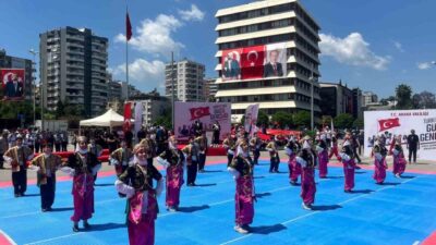 Adana’da 19 Mayıs Atatürk’ü Anma, Gençlik ve Spor Bayramı’nın 107.