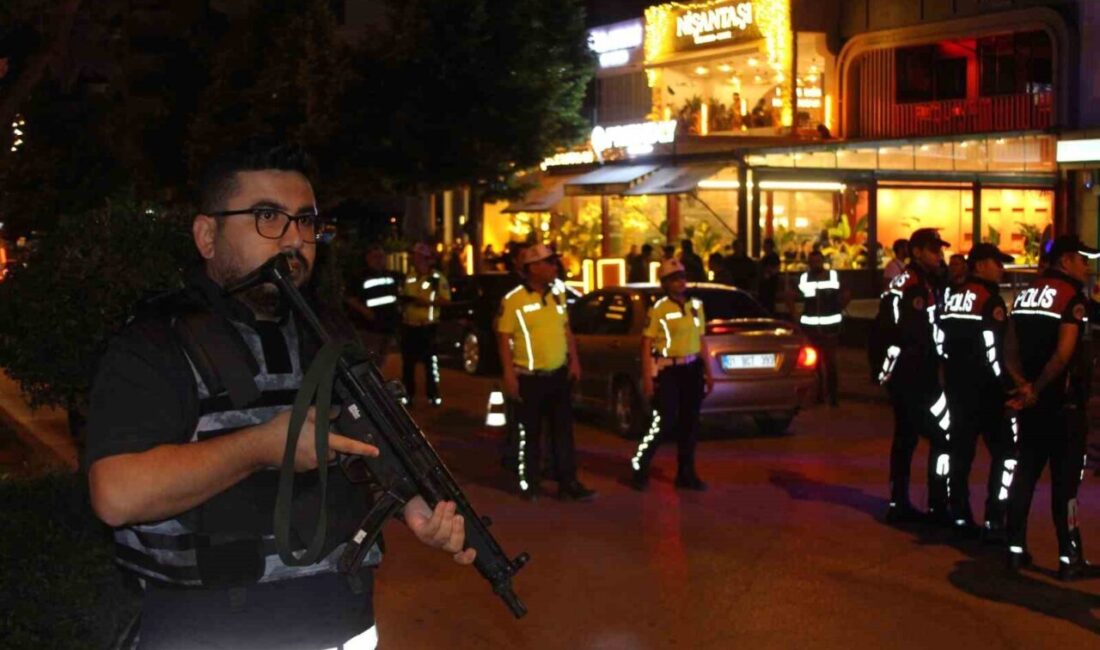 Adana’da kent genelinde 2 bin 443 polis ve jandarma personelinin
