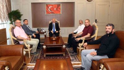Adıyaman İnternet Gazetecileri Cemiyeti (İGC) Başkanı Mehmet Cihan Akbilek ve