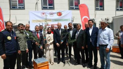 Adıyaman’da çiftçilere yönelik destek projeleri kapsamında 27 bin 916 adet