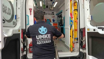 Adıyaman’da iki otomobilin çarpışması sonucu meydana gelen trafik kazasında 1