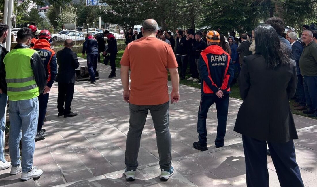Bayburt Adliyesinde iş sağlığı ve güvenliği kapsamında acil durum tatbikatı