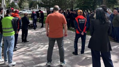 Bayburt Adliyesinde iş sağlığı ve güvenliği kapsamında acil durum tatbikatı