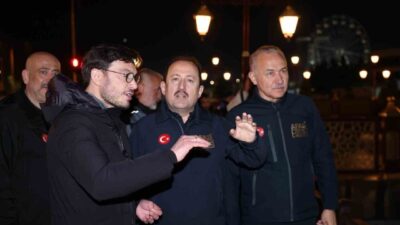 Tokat’ta taşkın riskine karşı yürütülen çalışmalar kapsamında kente gelen AFAD