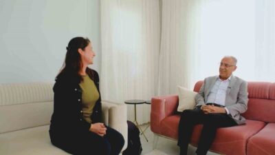 Hatay’da depremde evleri yıkılan ve Antakya Belediyesi’nin hayata geçirdiği “Yerinde
