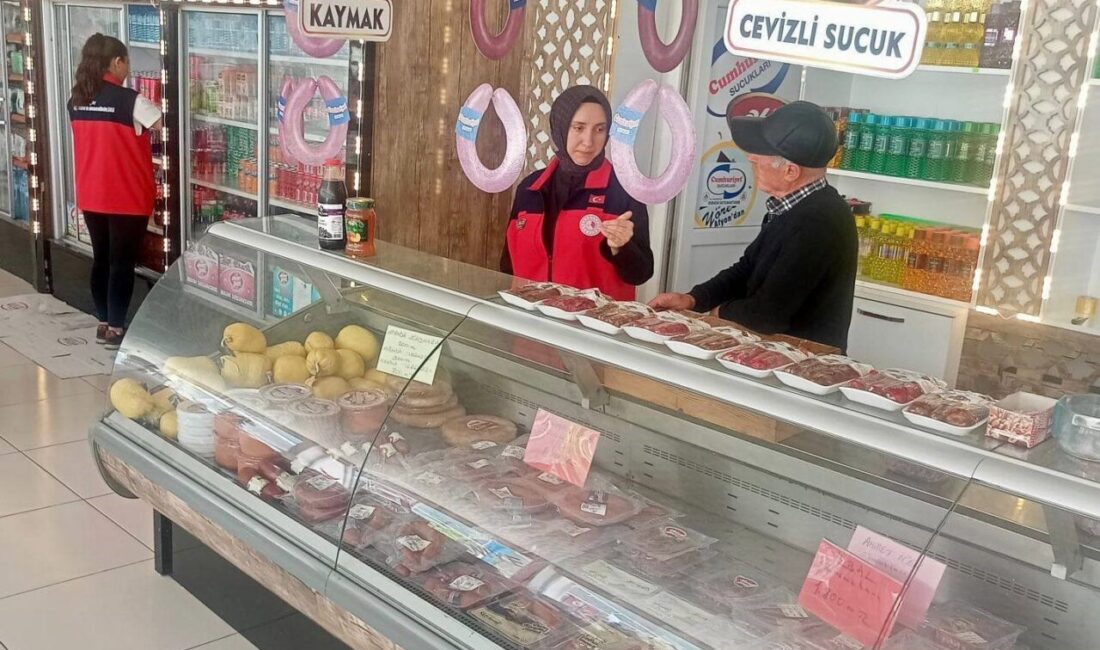 Afyonkarahisar’da güvenilir gıda arzının sağlanması amacıyla gıda üretim, satış ve