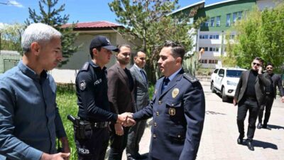 Ağrı İl Emniyet Müdürü Göksel Önder, Kurban Bayramı dolayısıyla il