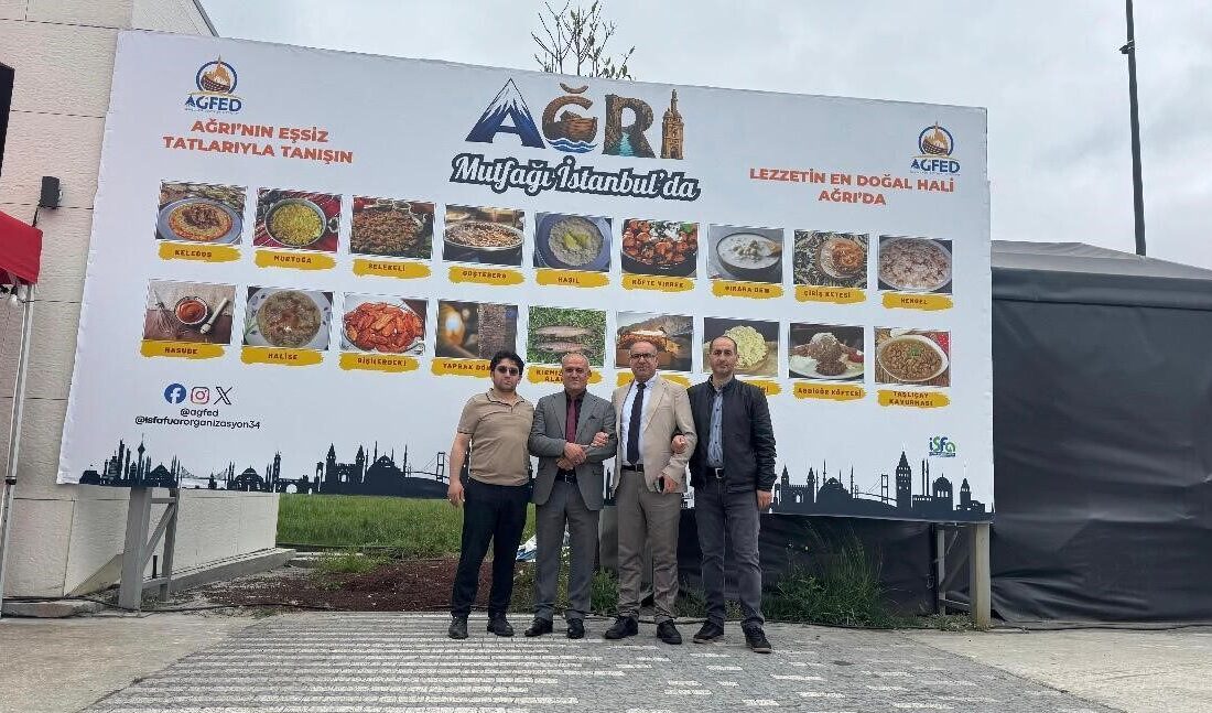 Ağrı’nın kültürel mirasını, eşsiz lezzetlerini ve tarihi değerlerini İstanbul’a taşıyan