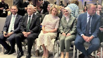 Belçika Kraliçesi Mathilde’nin ziyareti çerçevesinde İstanbul’da düzenlenen programda Belçikalı ve