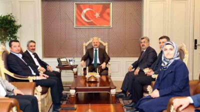 AK Parti Adıyaman Milletvekili Mustafa Alkayış ve beraberindeki heyet, Aydın