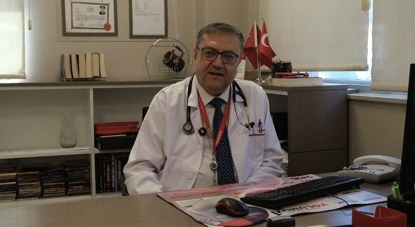 Memorial Diyarbakır Hastanesi Hematoloji Bölümünden Prof. Dr. Vekfi Gürhan Kadıköylü,