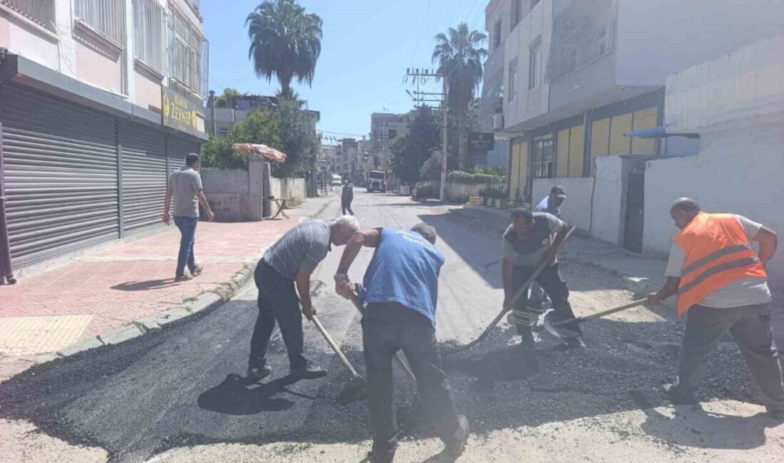 Mersin’in merkez ilçe Akdeniz Belediyesi Fen İşleri Müdürlüğü ekipleri, ilçe