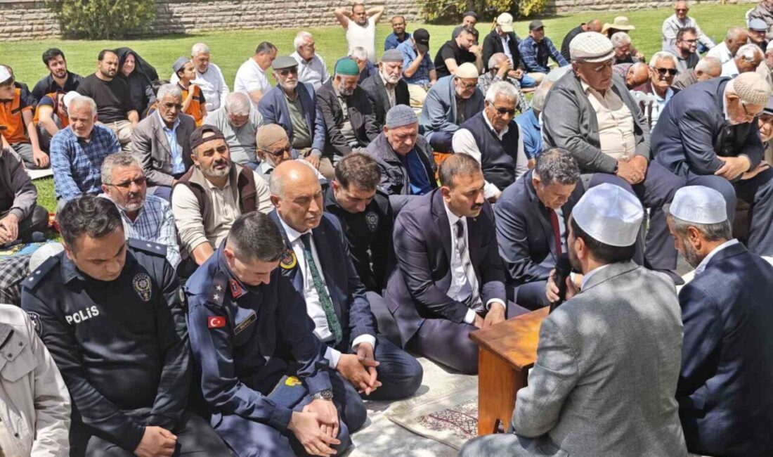 Aksaray’ın Sultanhanı ilçesinde bu yıl yağışların bol ve bereketli geçmesi