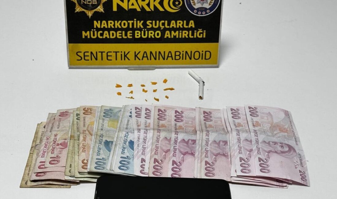 Konya’nın Akşehir ilçesinde polis ekiplerince düzenlenen uyuşturucu operasyonunda gözaltına alınan