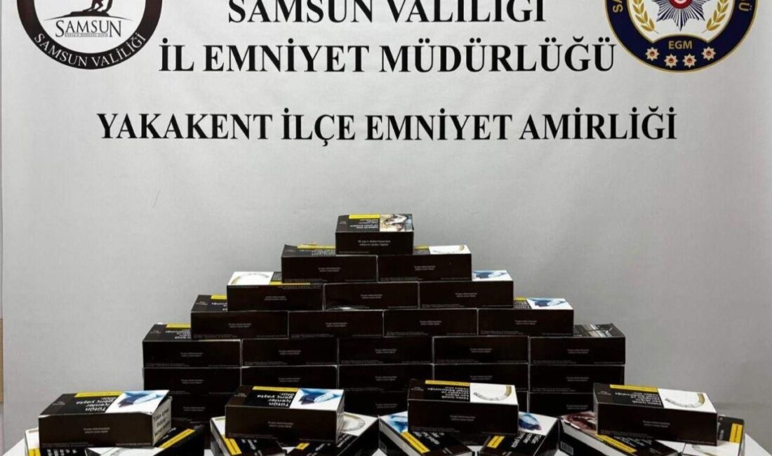 Samsun’un Alaçam ve Yakakent ilçelerinde düzenlenen iki ayrı operasyonda toplam