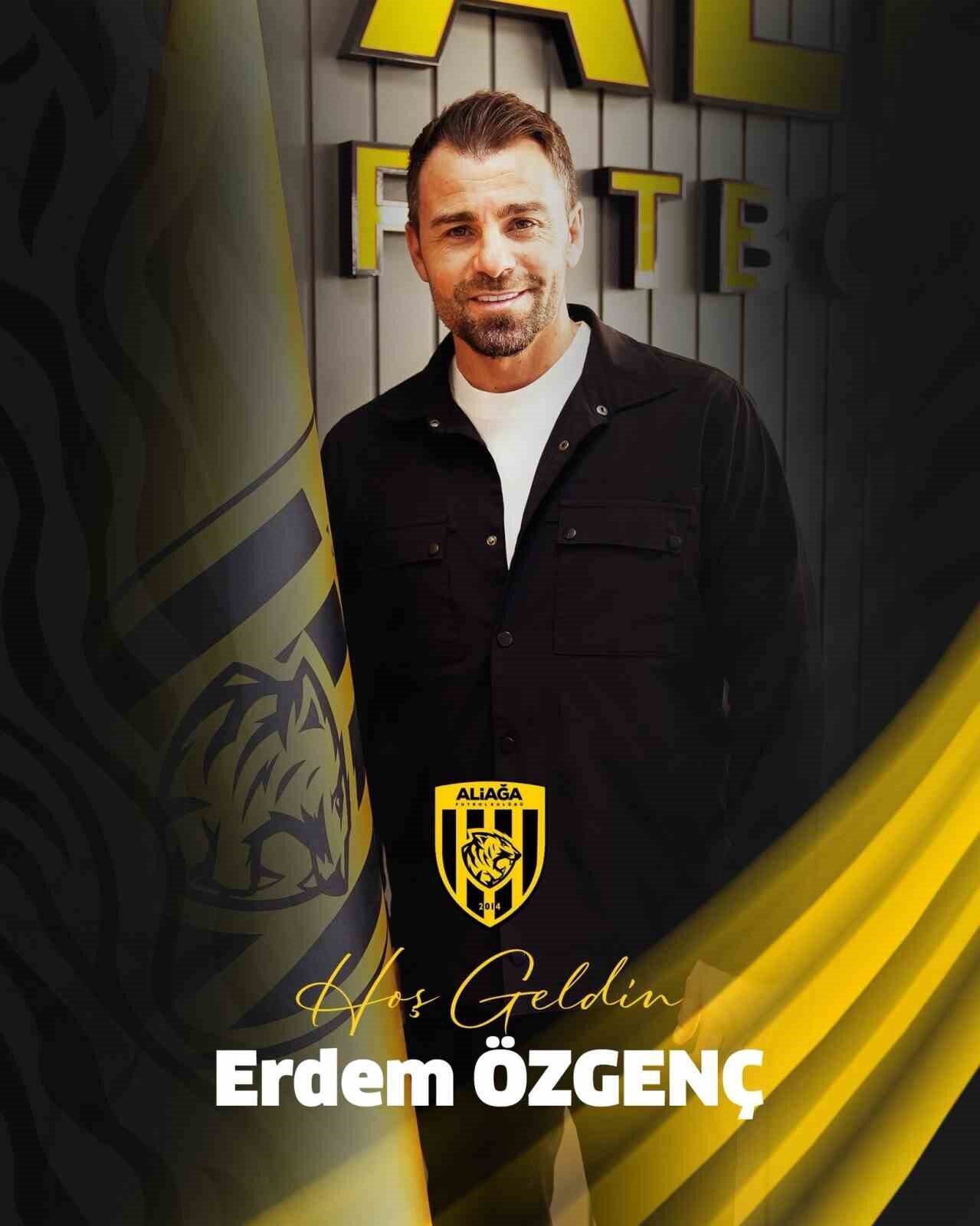 Aliağa FK, sportif direktörlük görevi için Erdem Özgenç ile anlaşmaya