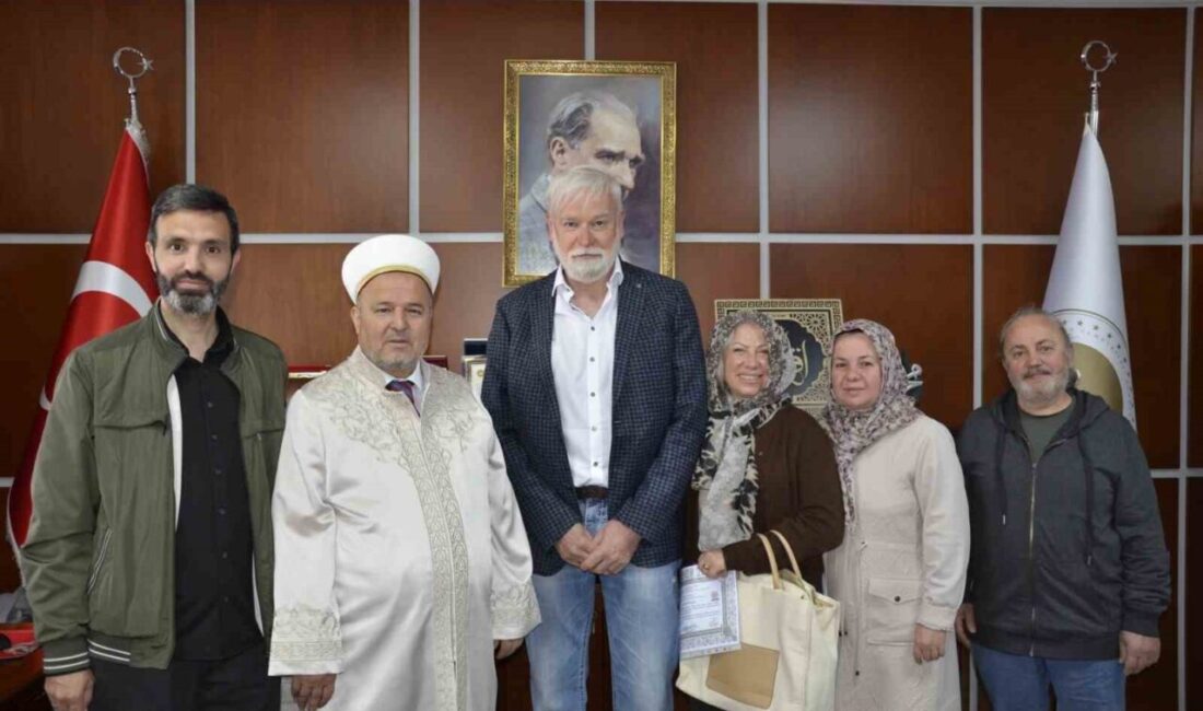 Nevşehir İl Müftülüğü’nde düzenlenen ihtida merasiminde Alman vatandaşı Peter Bormann,