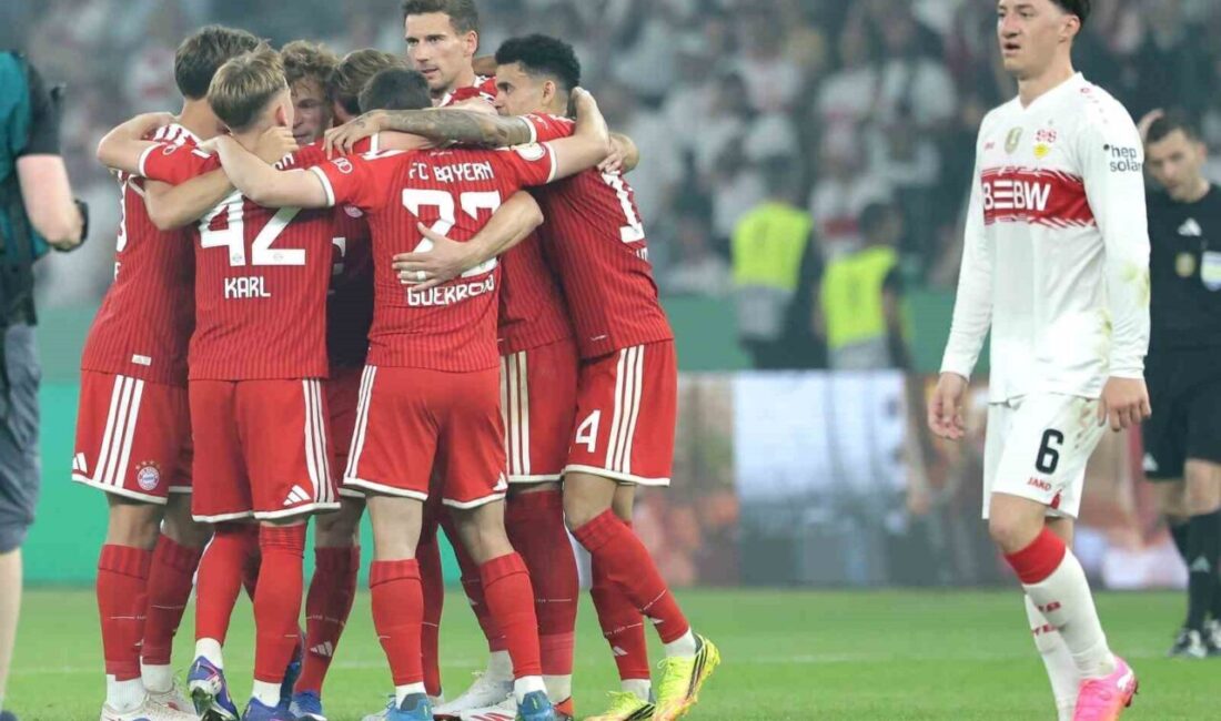 Bayern Münih, Almanya Kupası finalinde karşılaştığı Stuttgart’ı 3-0 mağlup ederek