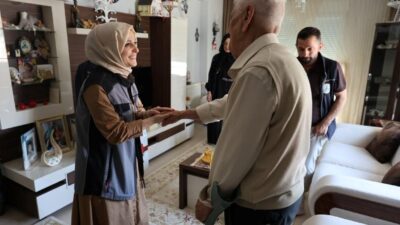 Kartepe Belediyesi Alo Evlat Sağlık Kulübü ekipleri, Kurban Bayramı dolayısıyla