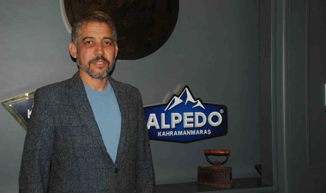 Kahramanmaraş’ın coğrafi işaretli dünyaca ünlü Maraş Dondurması’nın üreticilerinden olan Alpedo,