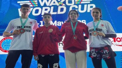 11. Turkish Open WAKO World Cup Dünya Kupası’nda Bilecikli altın