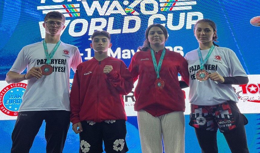 11. Turkish Open WAKO World Cup Dünya Kupası’nda Bilecikli altın