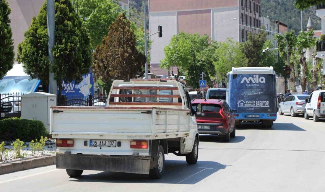 Amasya’da motorlu kara taşıt sayısı 166 bini geçti. Türkiye İstatistik