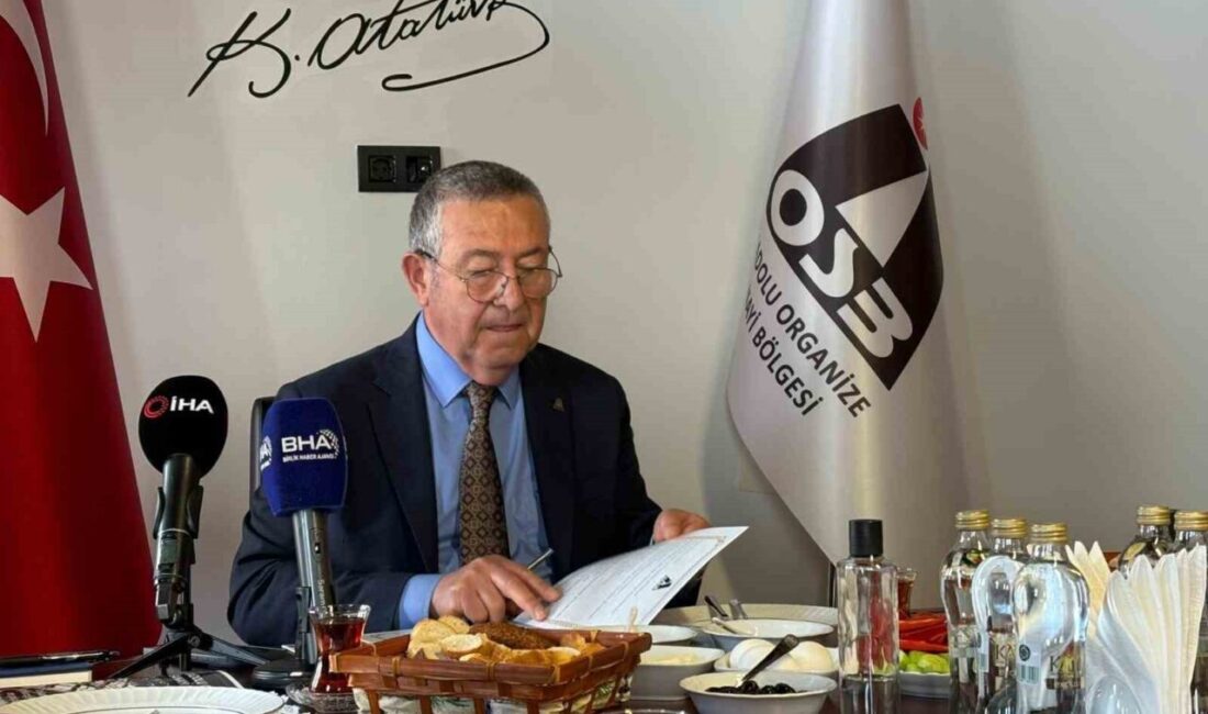 Anadolu Organize Sanayi Bölgesi (OSB) Yönetim Kurulu Başkanı Hüseyin Kutsi