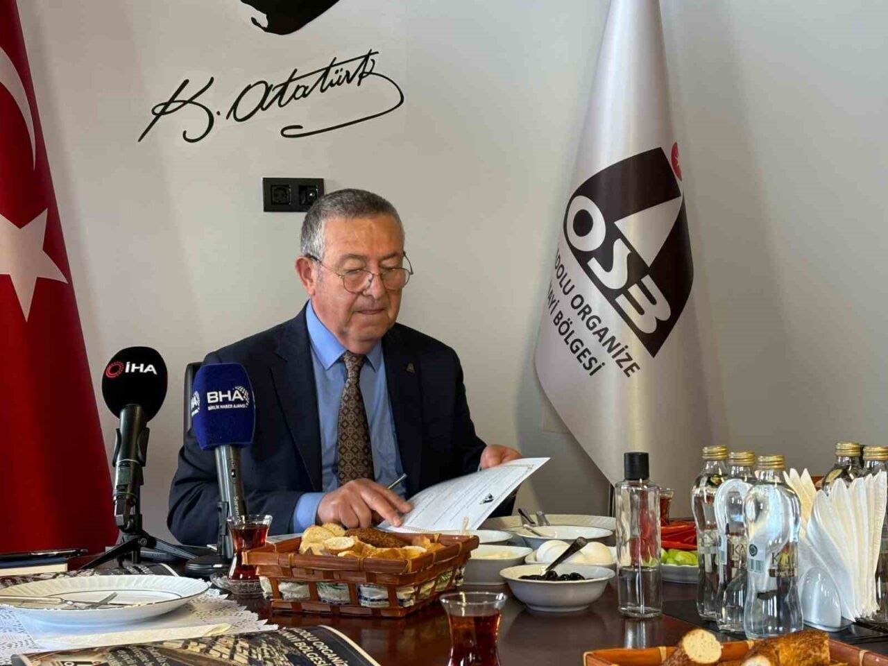 Anadolu Organize Sanayi Bölgesi (OSB) Yönetim Kurulu Başkanı Hüseyin Kutsi