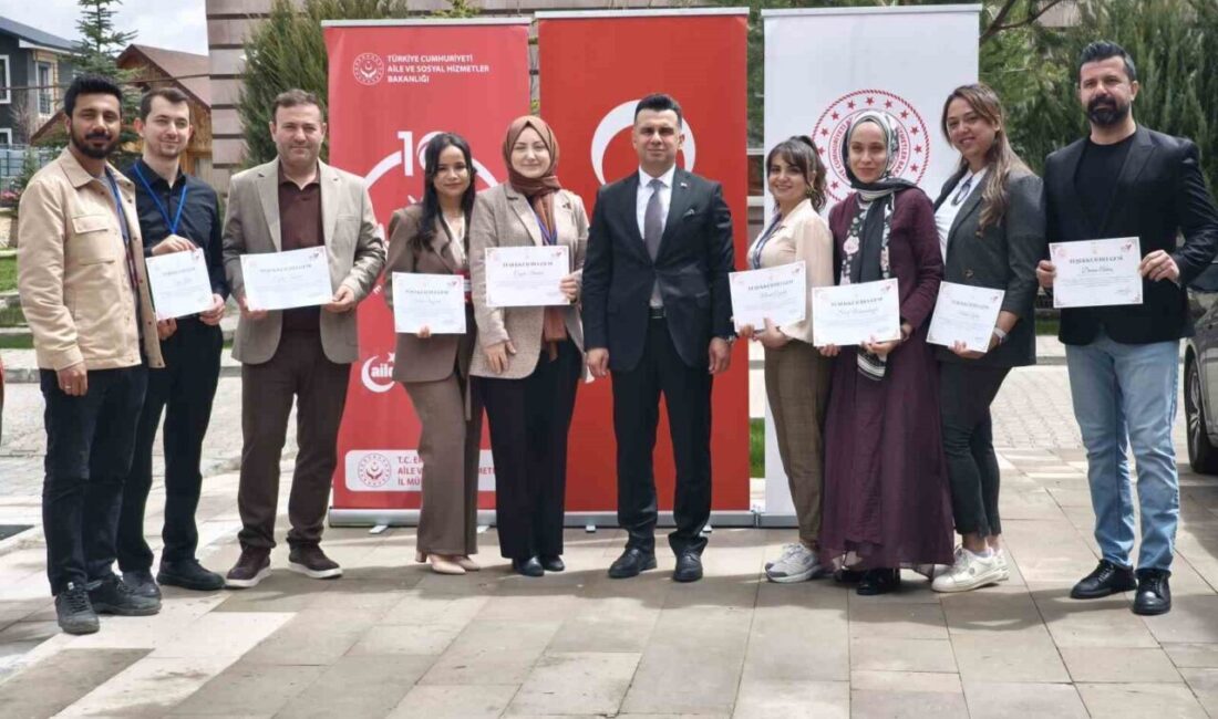 Erzurum Aile ve Sosyal Hizmetler İl Müdürlüğü ev sahipliğinde düzenlenen