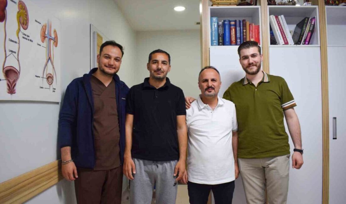 Depremzede hastanın üretra darlığı Özel Anka Hastanesi’nde kalıcı olarak tedavi