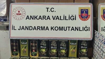 Ankara’da bir iş yerinde 845 bin lira değerinde bir buçuk