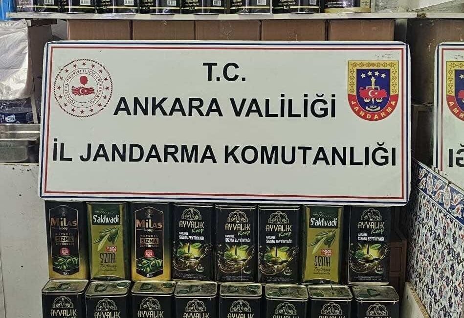 Ankara’da bir iş yerinde 845 bin lira değerinde bir buçuk