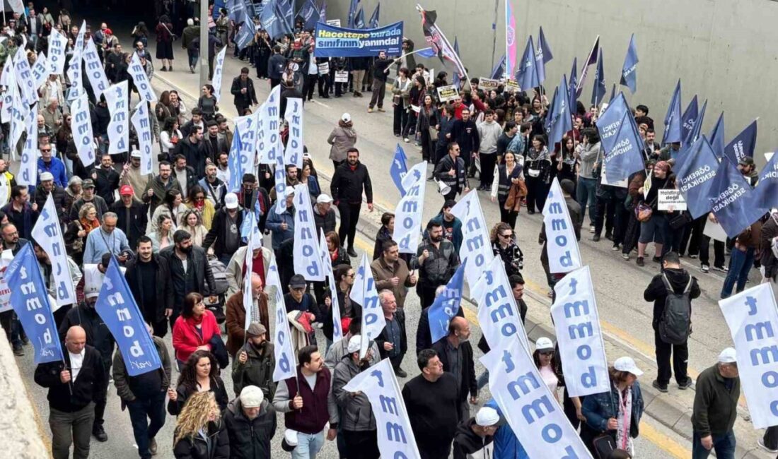 Ankara’da 1 Mayıs Emek ve Dayanışma Günü, yoğun bir katılımla