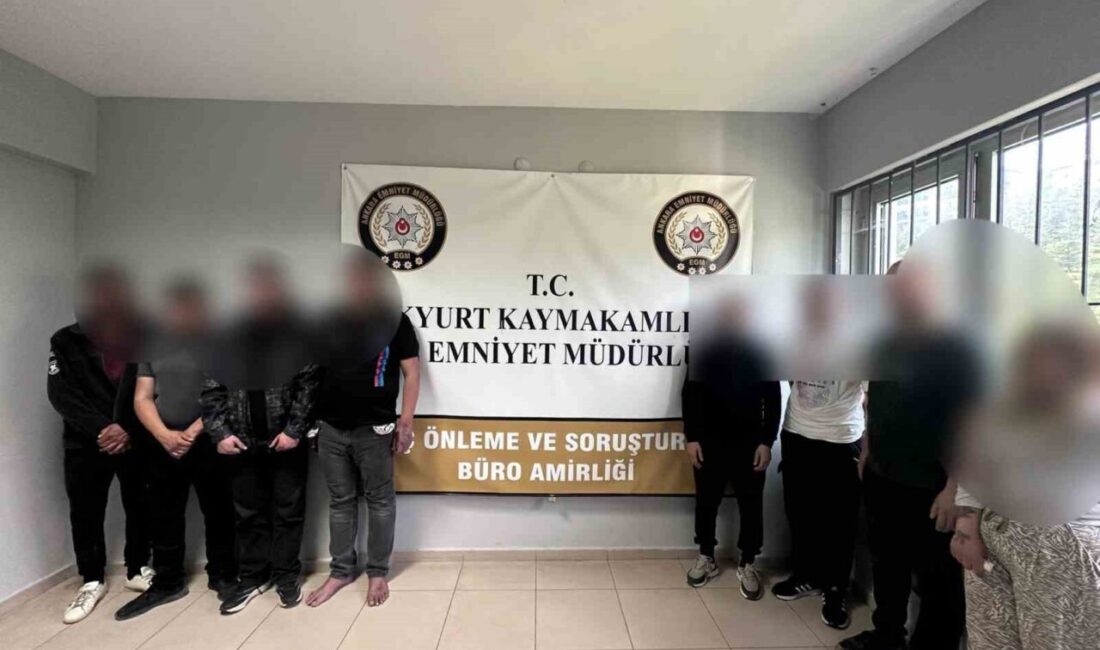 Ankara’da uyuşturucu madde ticareti yaptığı belirlenen kişilere yönelik yapılan operasyonda
