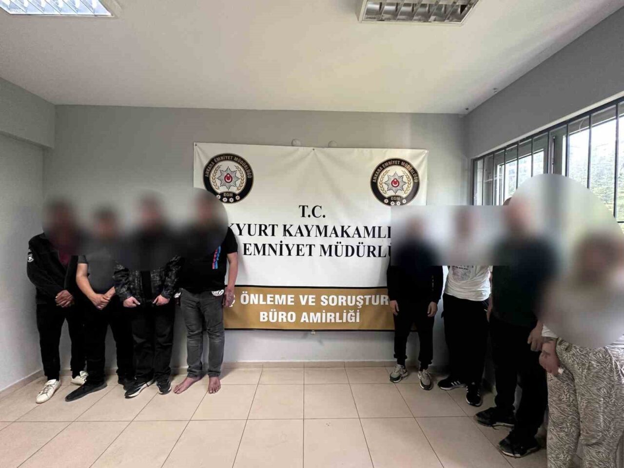 Ankara’da uyuşturucu madde ticareti yaptığı belirlenen kişilere yönelik yapılan operasyonda