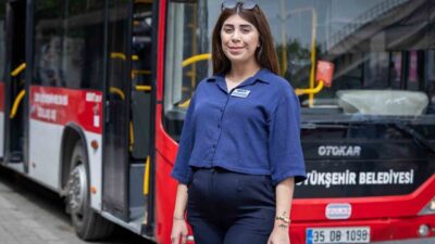 ESHOT Genel Müdürlüğü’nde şoför olarak görev yaparken hamilelik süreci nedeniyle