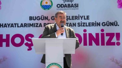 Ankara’da Gölbaşı Belediyesi’nce Anneler Günü kapsamında düzenlenen etkinlikte anneler, eğlenceli
