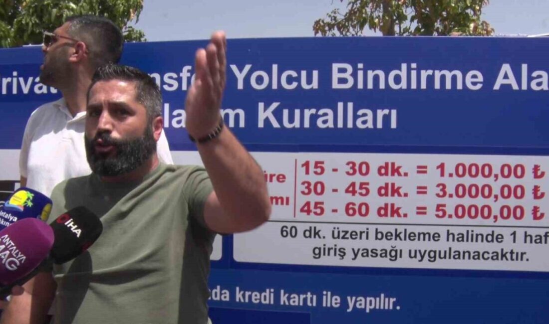 Fraport TAV Antalya, Antalya Havalimanı’nda hizmet veren mini van tipi