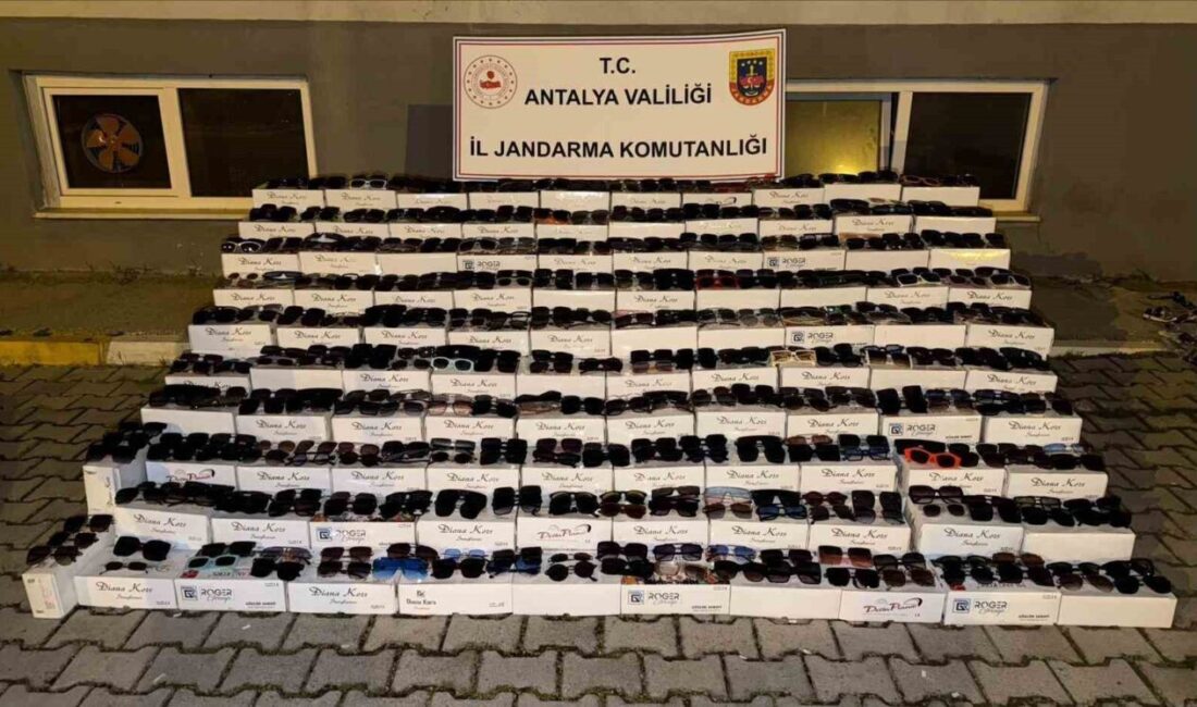 Antalya’nın Alanya ilçesinde jandarma ekiplerince bir iş yerinde yapılan aramada
