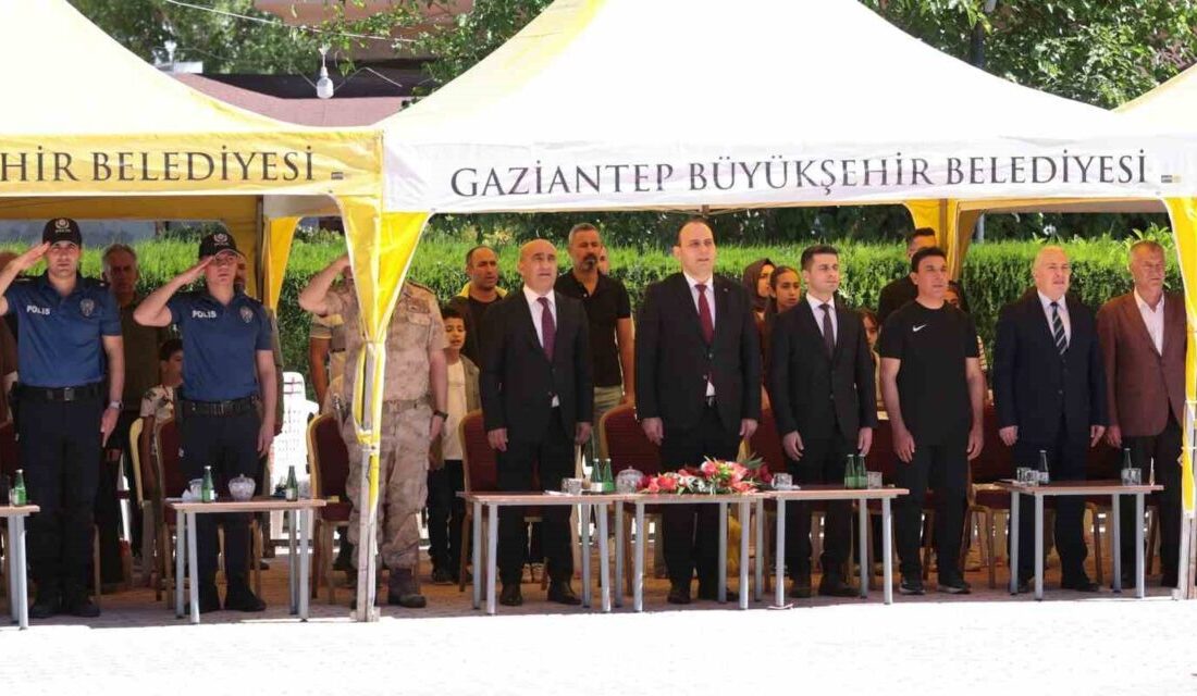 Gaziantep’in Araban ilçesinde 19 Mayıs Atatürk’ü Anma, Gençlik ve Spor