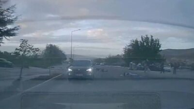 Nevşehir’de motosikletin yayaya çarpması sonucu meydana gelen trafik kazasında 2