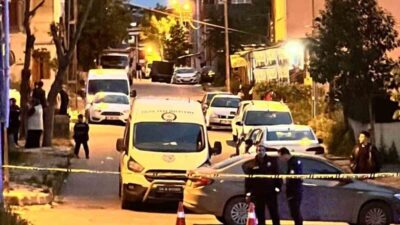 Arnavutköy’de aile arasında bulunan husumet nedeniyle çıkan silahlı kavgada bir