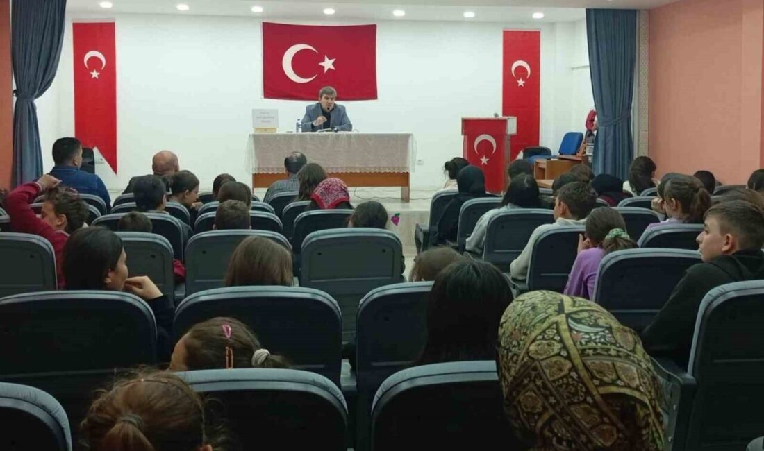 Bayburt’un Arpalı beldesinde düzenlenen konferansta, sporun bireysel ve toplumsal hayattaki