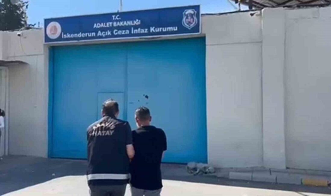 Hatay’ın Arsuz ilçesinde hakkında adli makamlarca verilen hapis cezası ile