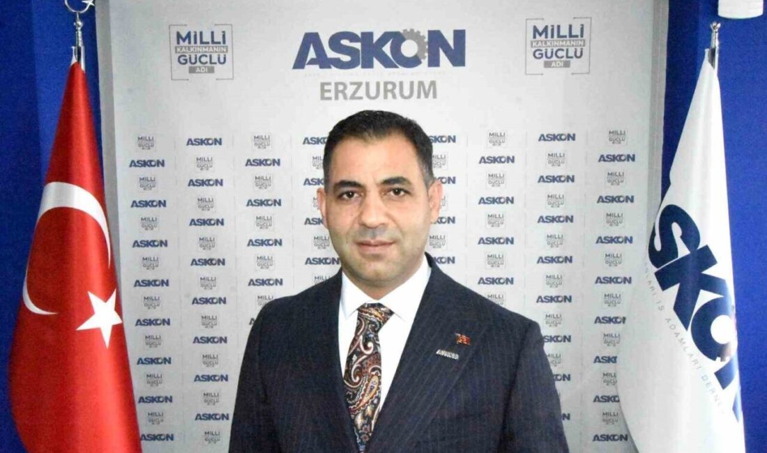 Anadolu Aslanları İş Adamları Erzurum Şube Başkanı Yavuz Selim Turan,