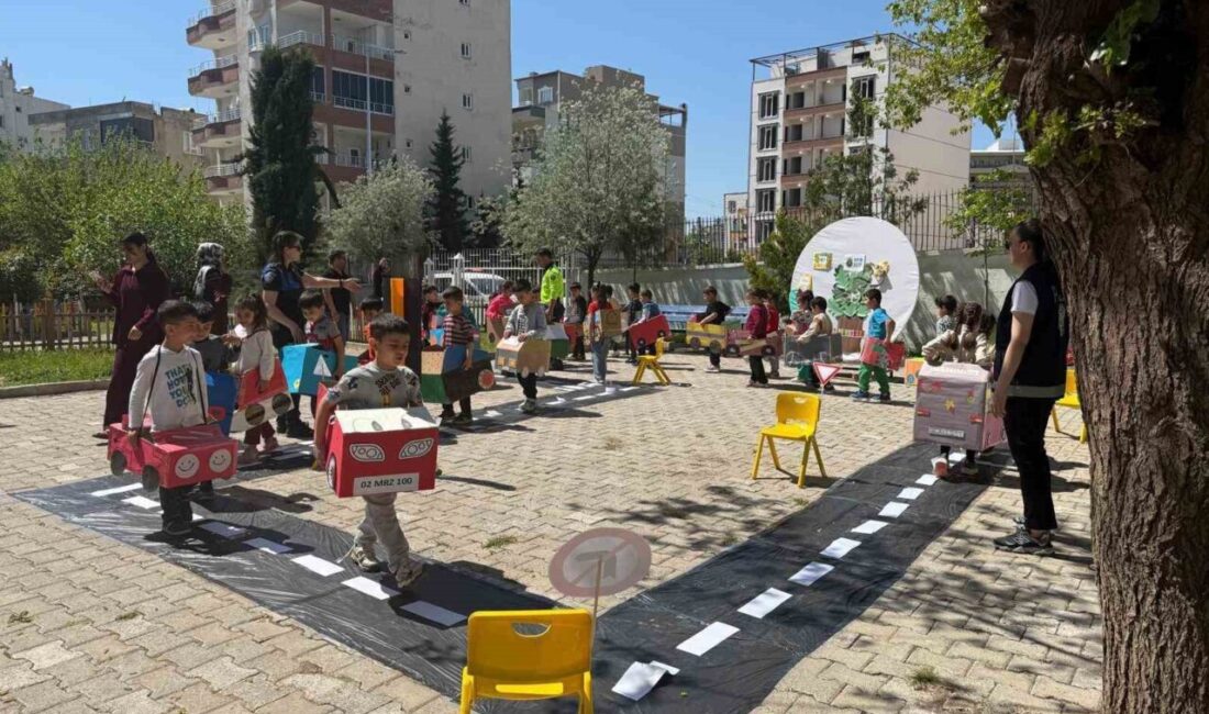Adıyaman’ın Kahta ilçesi Şehit Cennet Yiğit Anaokulu öğrencileri “sıfır atık”