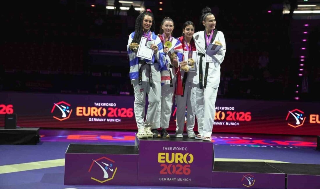 Türkiye, Avrupa Taekwondo Şampiyonası’nda 3 altın, 2 gümüş, 3 bronz
