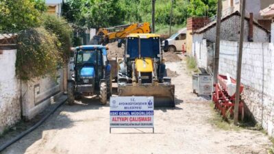 Aydın Büyükşehir Belediyesi, Koçarlı’nın Bıyıklı Mahallesi’nde 3 milyon 600 bin